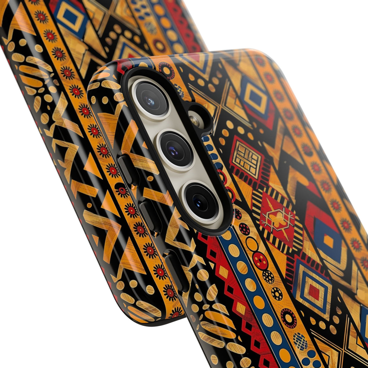 Stylish African Pattern Phone Case – Unique and Vibrant Protection 148