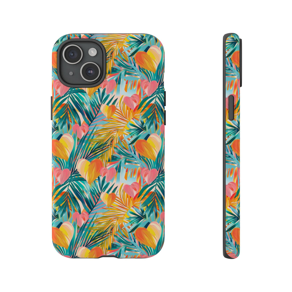 Heart Pattern Phone Case – Stylish & Loving Design for Your Device 824