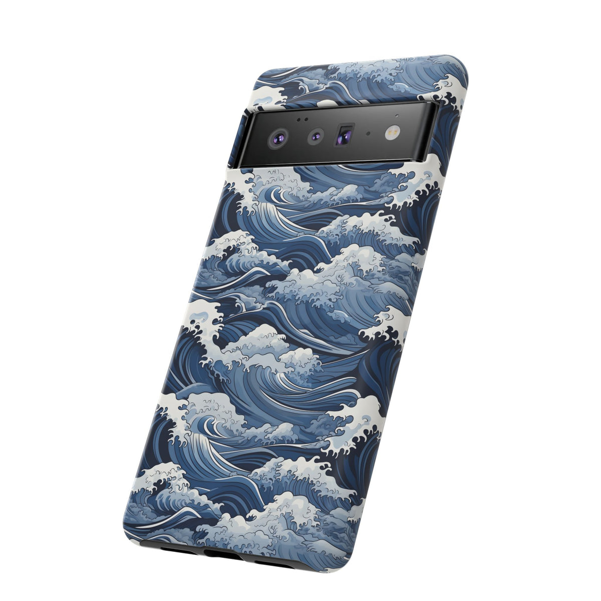 Japanese Waves Phone Case – Embrace Timeless Elegance with Classic Design