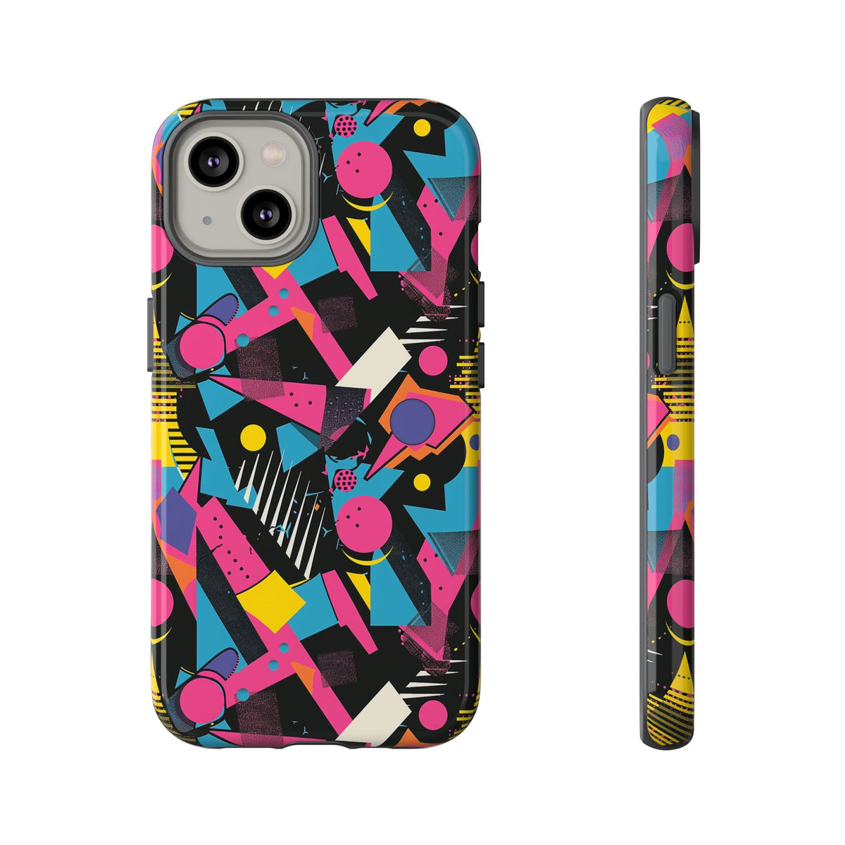 Retro 80s Seamless Phone Case – Vintage Style Meets Modern Protection 077