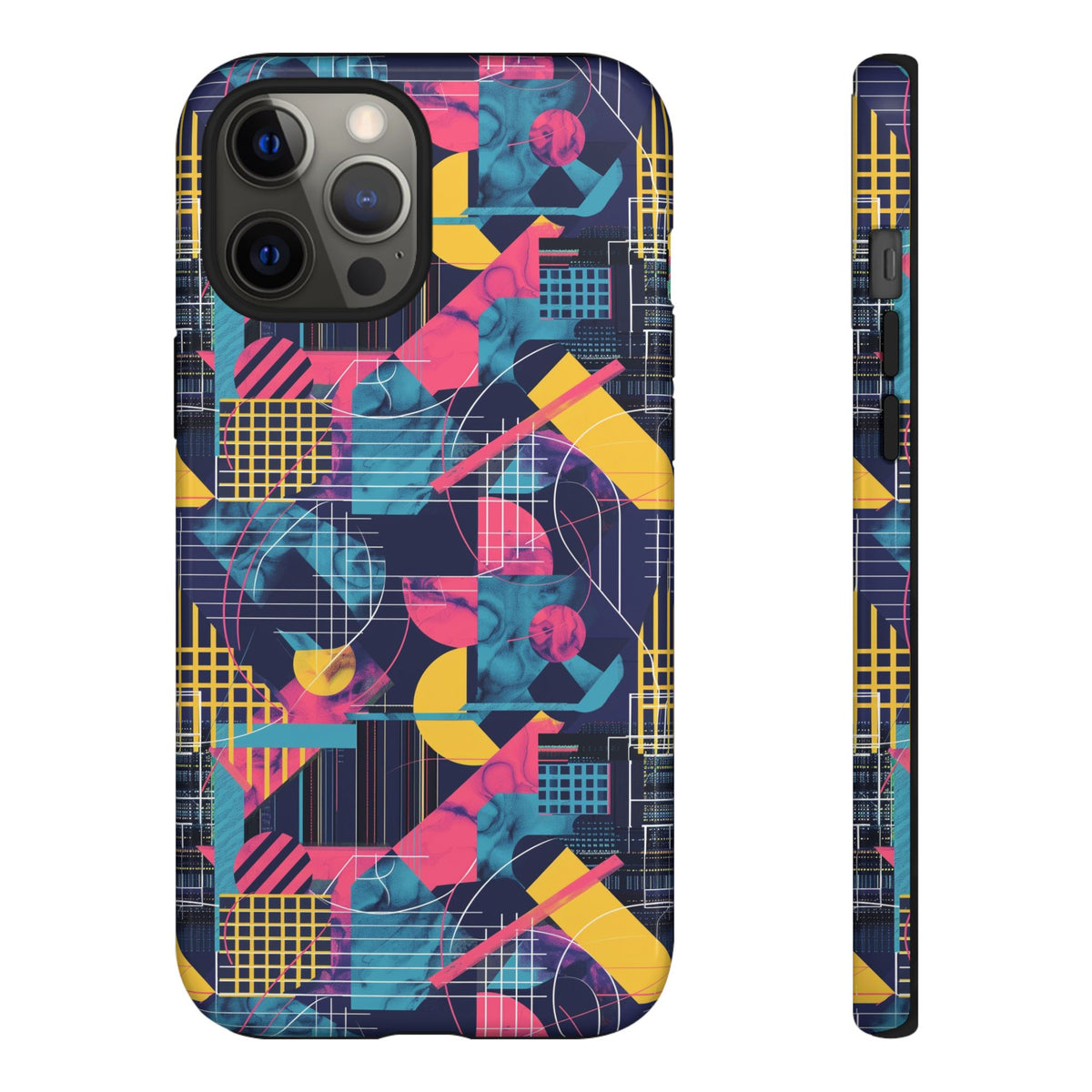 Retro 80s Seamless Phone Case – Vintage Style Meets Modern Protection 188