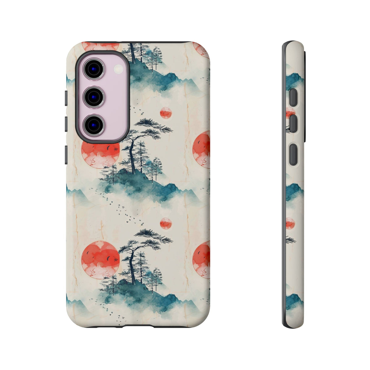 Japanese Pattern Phone Case – Elegant & Timeless Design for Your Phone 055