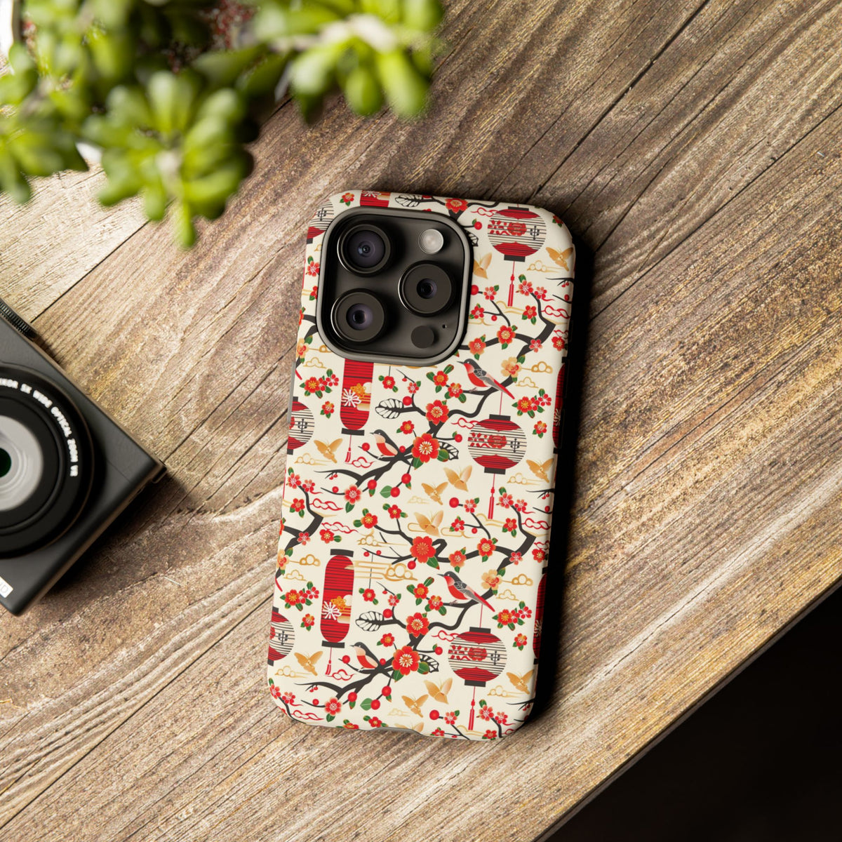 Japanese Pattern Phone Case – Elegant & Timeless Design for Your Phone 116