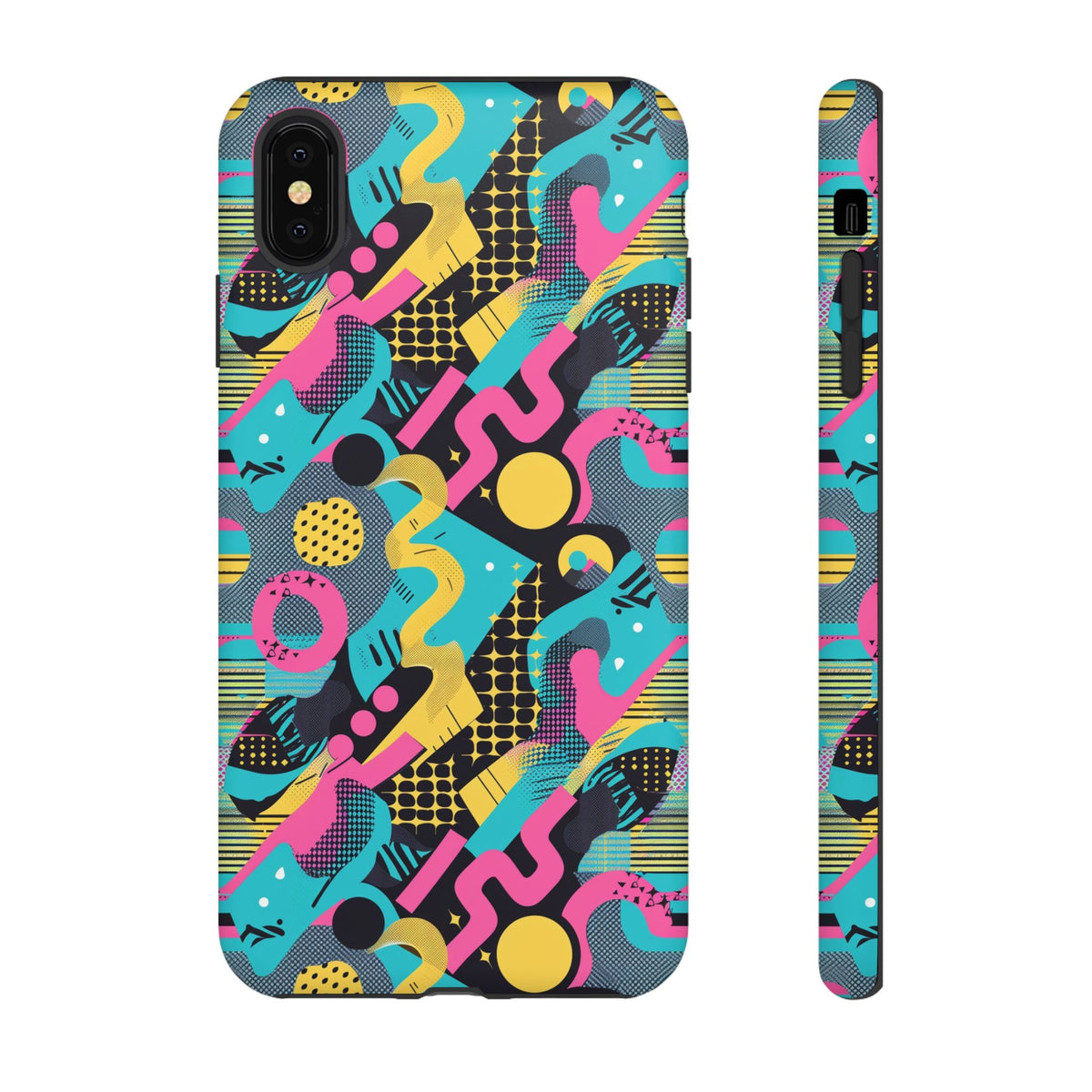 Retro 80s Seamless Phone Case – Vintage Style Meets Modern Protection 138