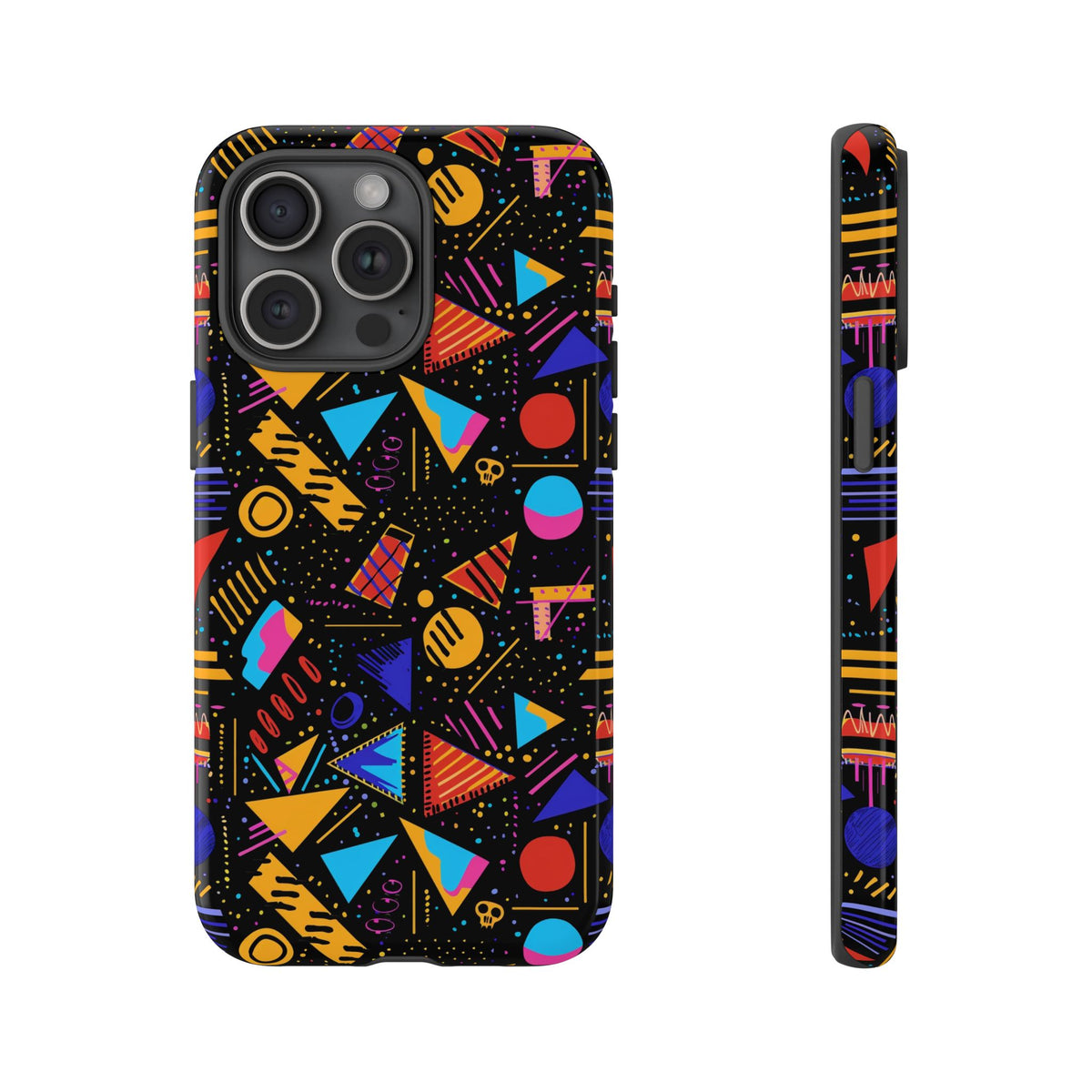 Retro 80s Seamless Phone Case – Vintage Style Meets Modern Protection 082