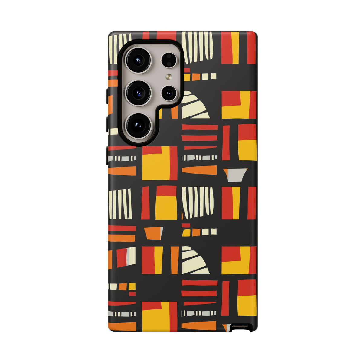 Stylish African Pattern Phone Case – Unique and Vibrant Protection 099