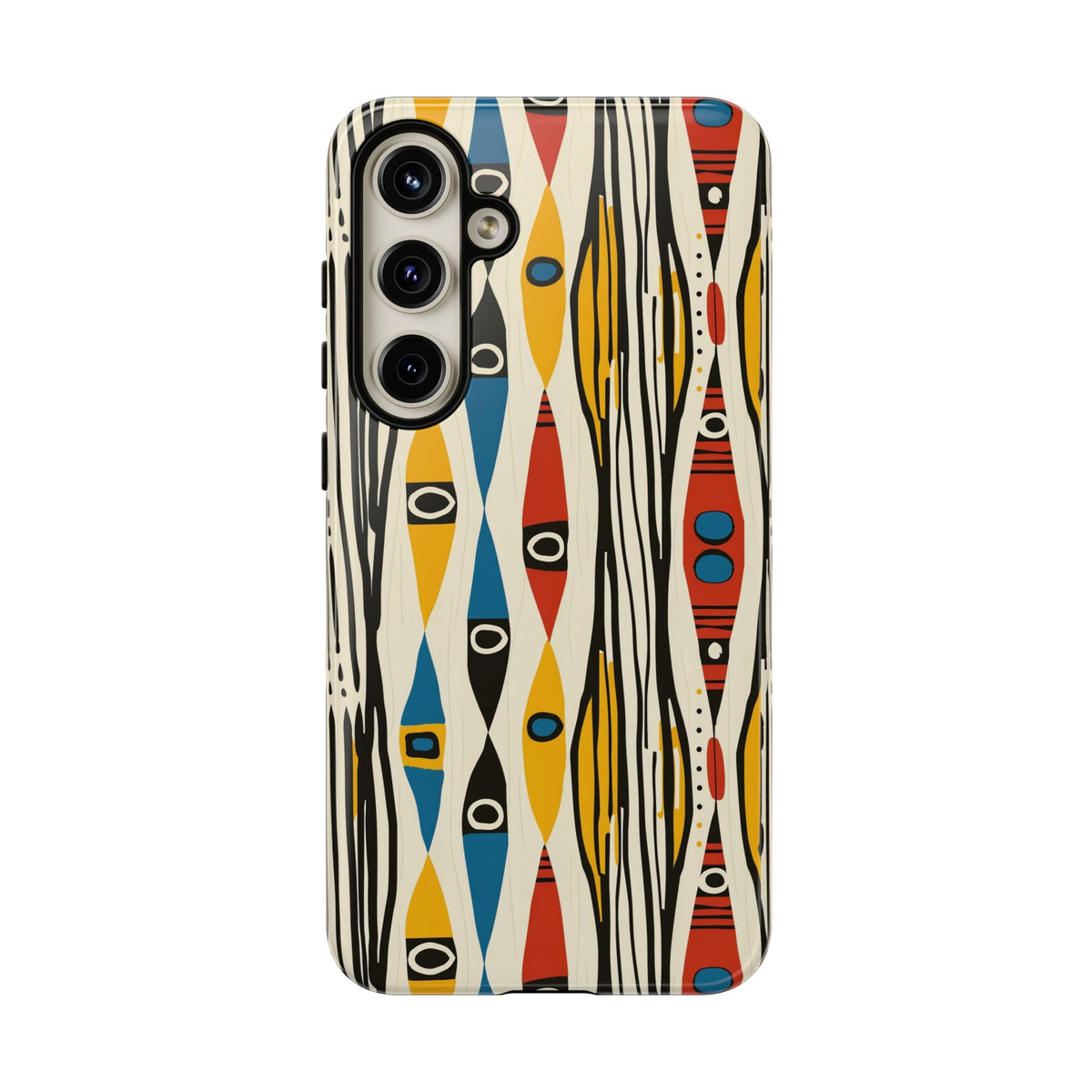 Stylish African Pattern Phone Case – Unique and Vibrant Protection 202