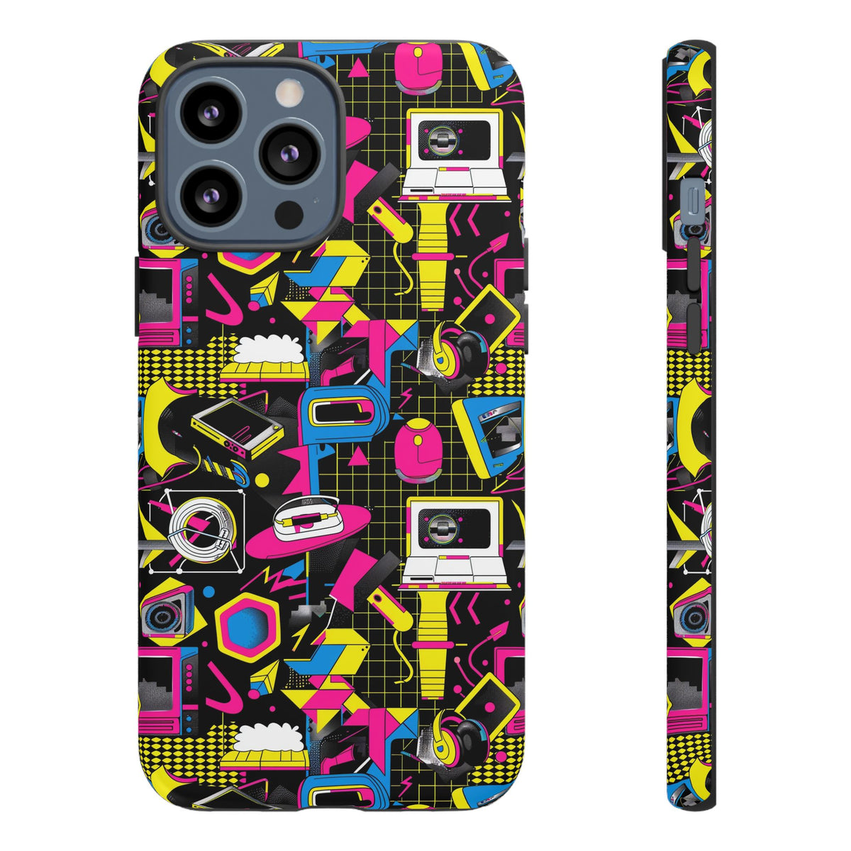 Retro 80s Seamless Phone Case – Vintage Style Meets Modern Protection 149