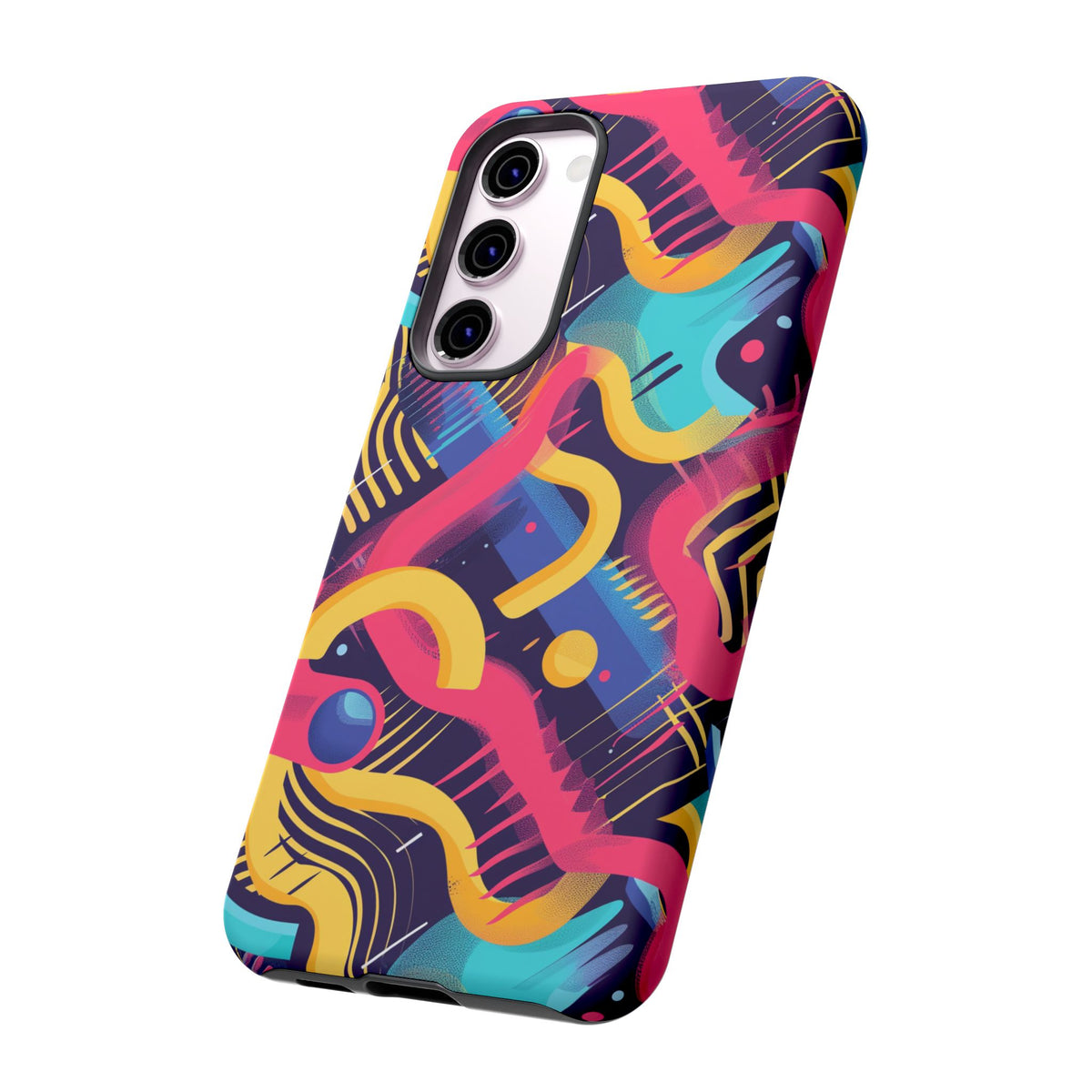 Retro 80s Seamless Phone Case – Vintage Style Meets Modern Protection 2