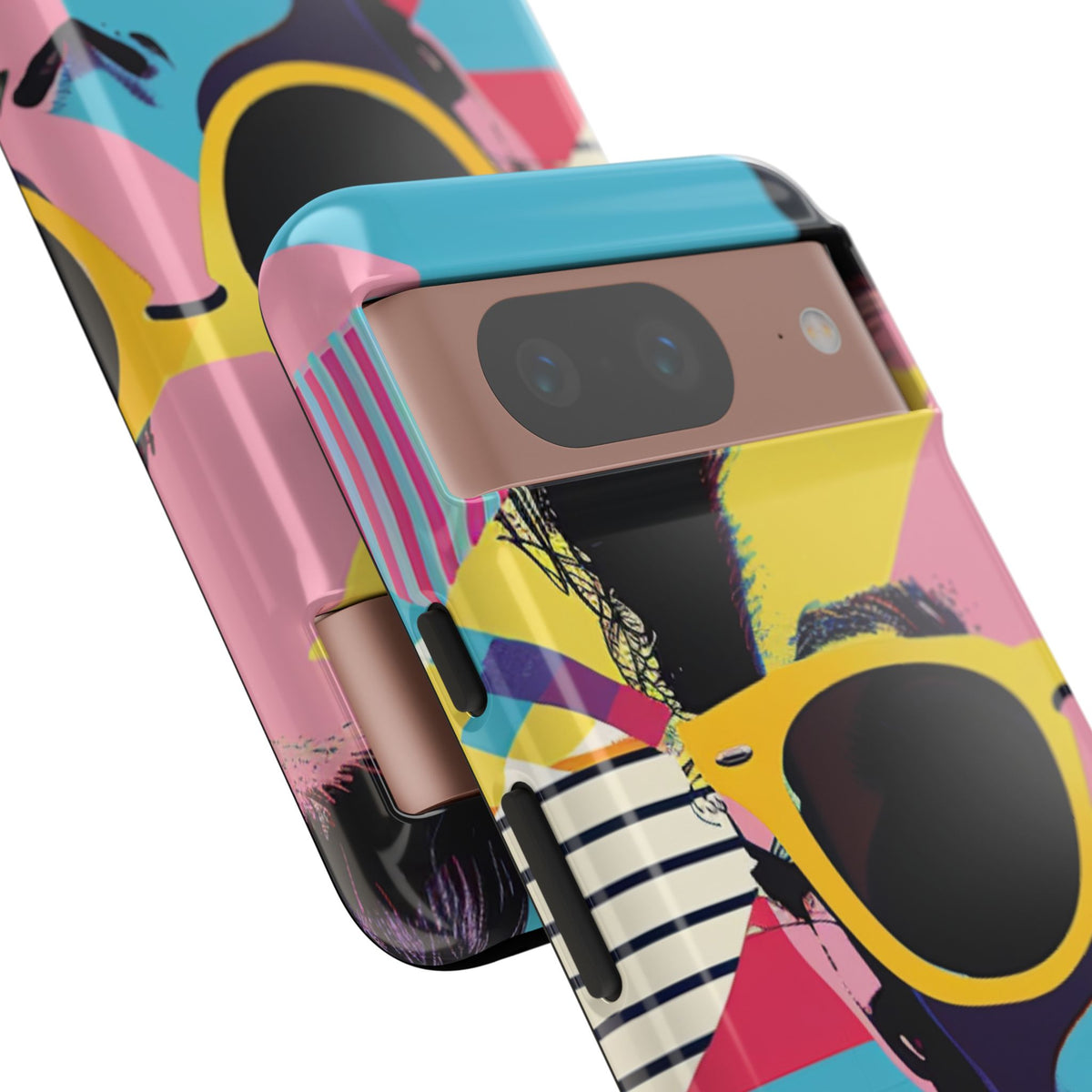 Retro 80s Seamless Phone Case – Vintage Style Meets Modern Protection 7