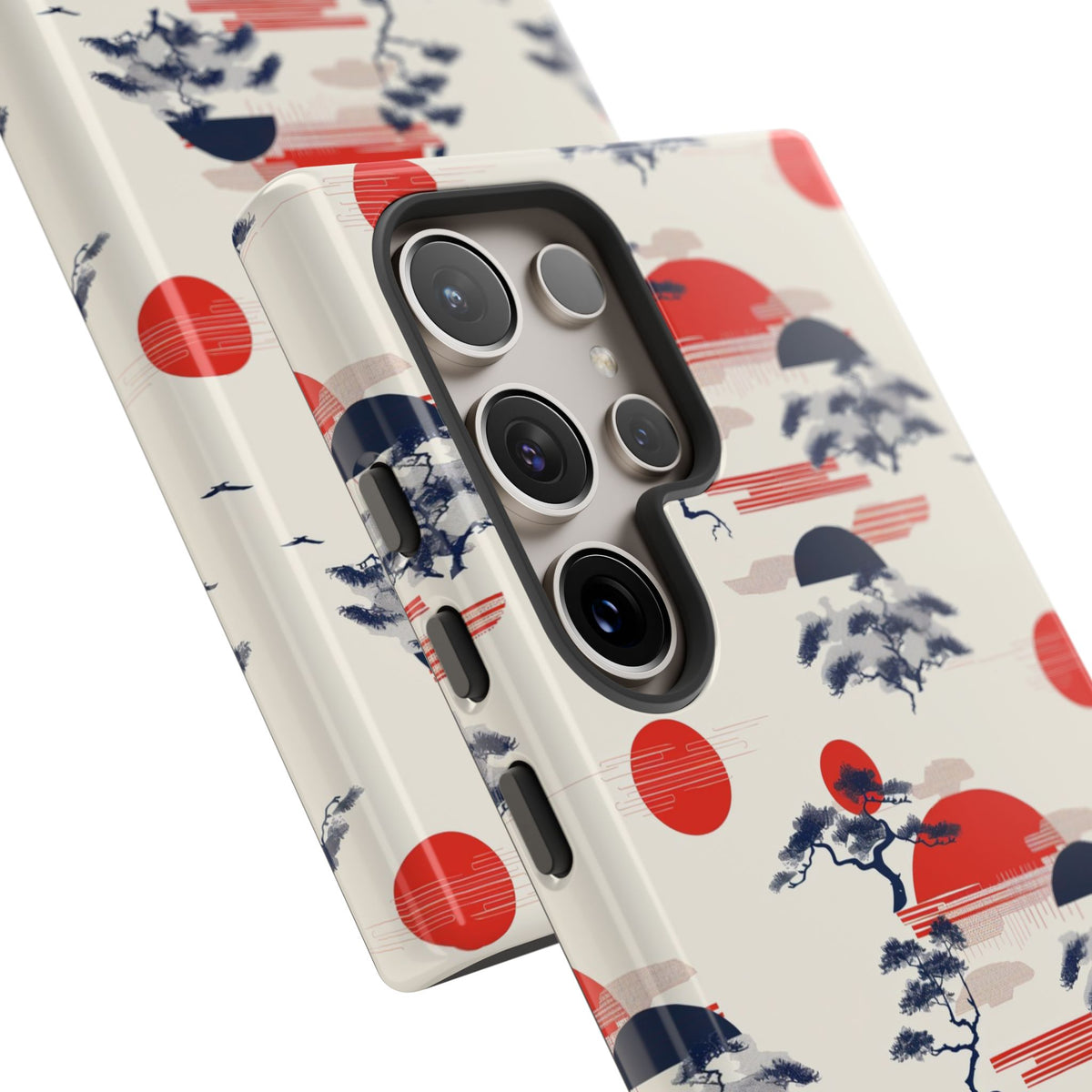 Japanese Pattern Phone Case – Elegant & Timeless Design for Your Phone 047