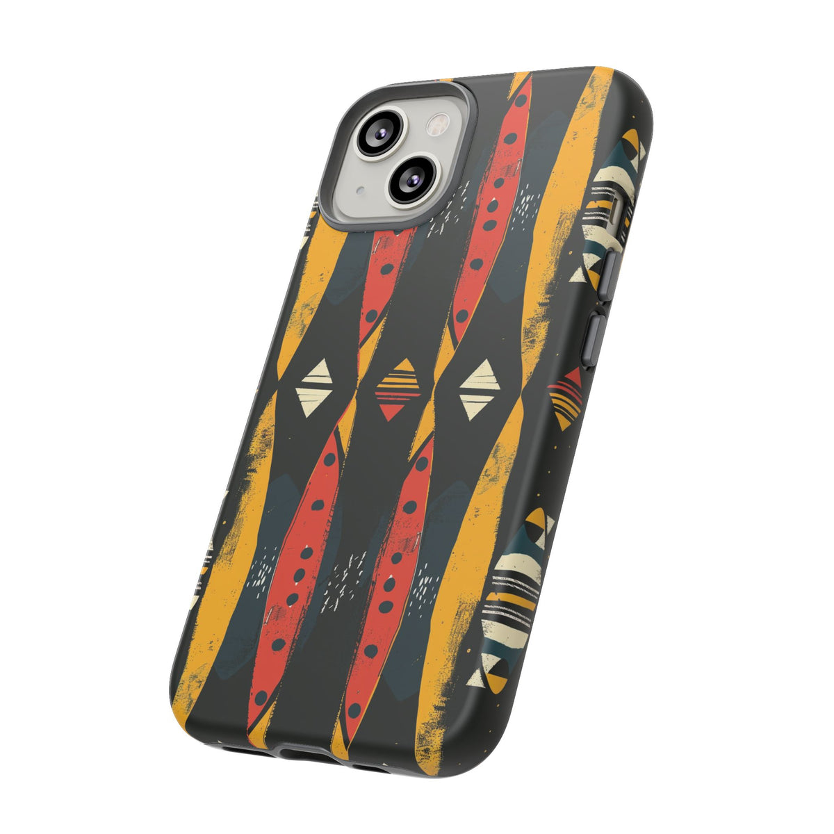 Stylish African Pattern Phone Case – Unique and Vibrant Protection 156