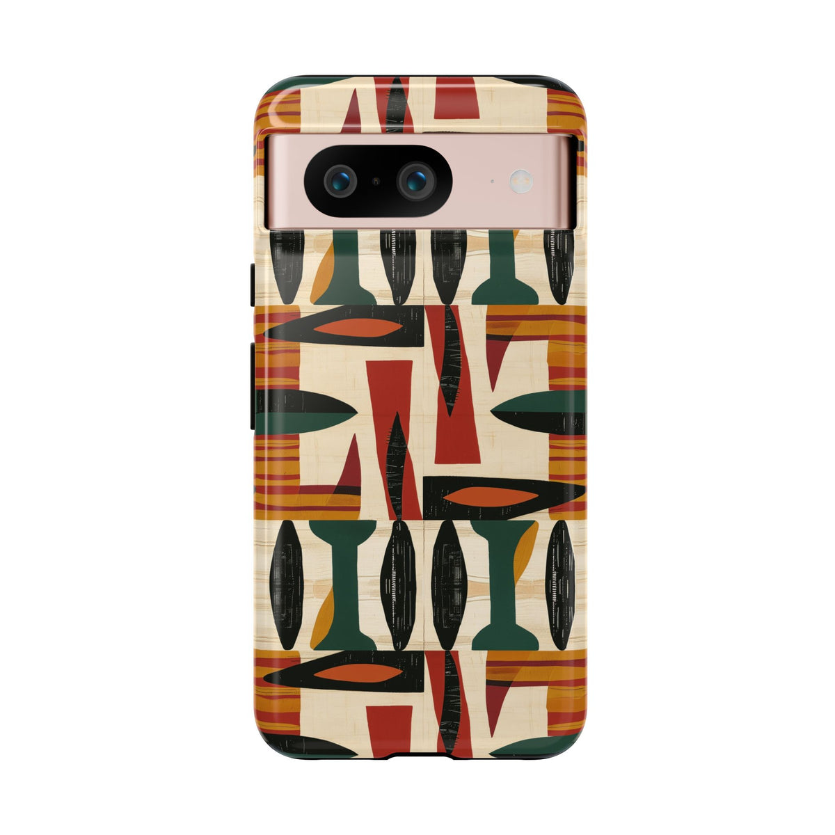 Stylish African Pattern Phone Case – Unique and Vibrant Protection 196