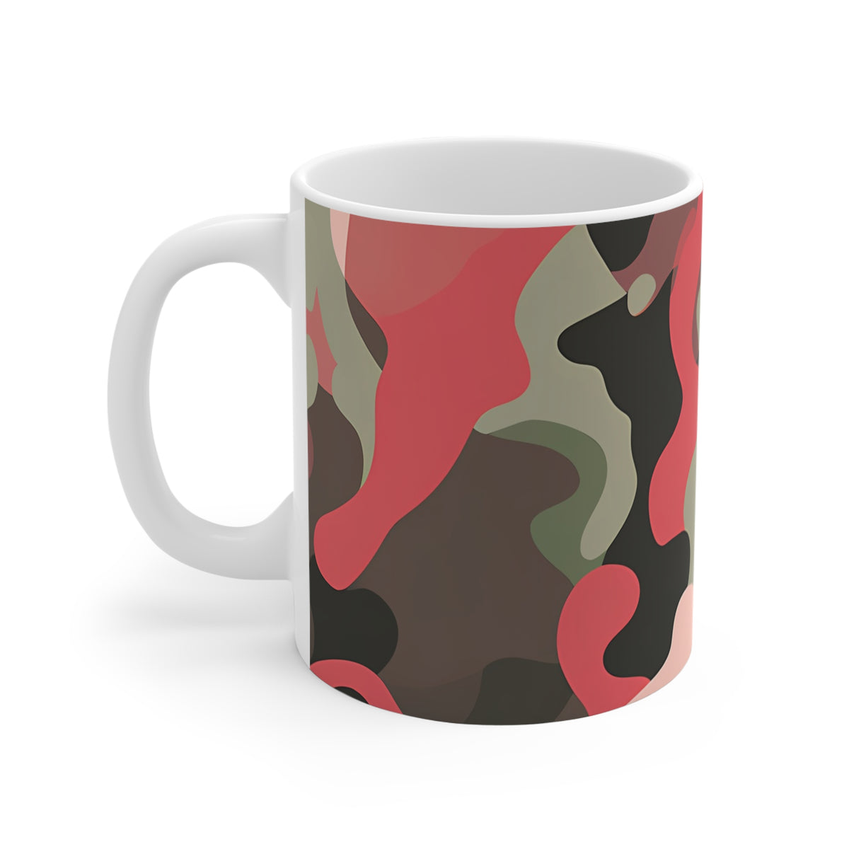 All-Over Camouflage Pattern Coffee Mug 201