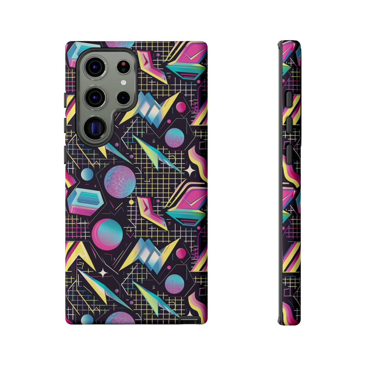 Retro 80s Seamless Phone Case – Vintage Style Meets Modern Protection 086