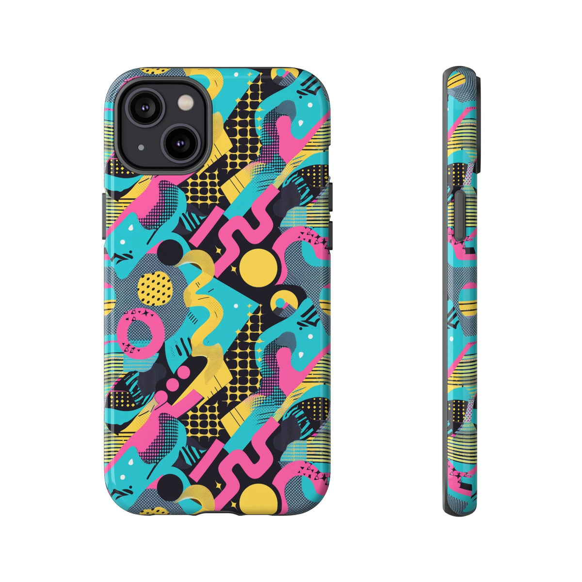 Retro 80s Seamless Phone Case – Vintage Style Meets Modern Protection 138