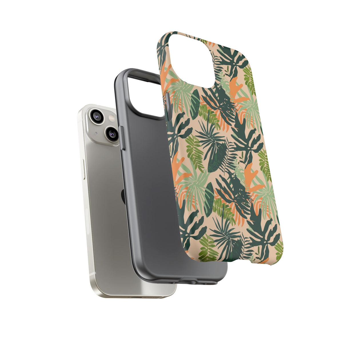 Jungle Pattern Phone Case – Exotic & Lush Design for Your Phone 353