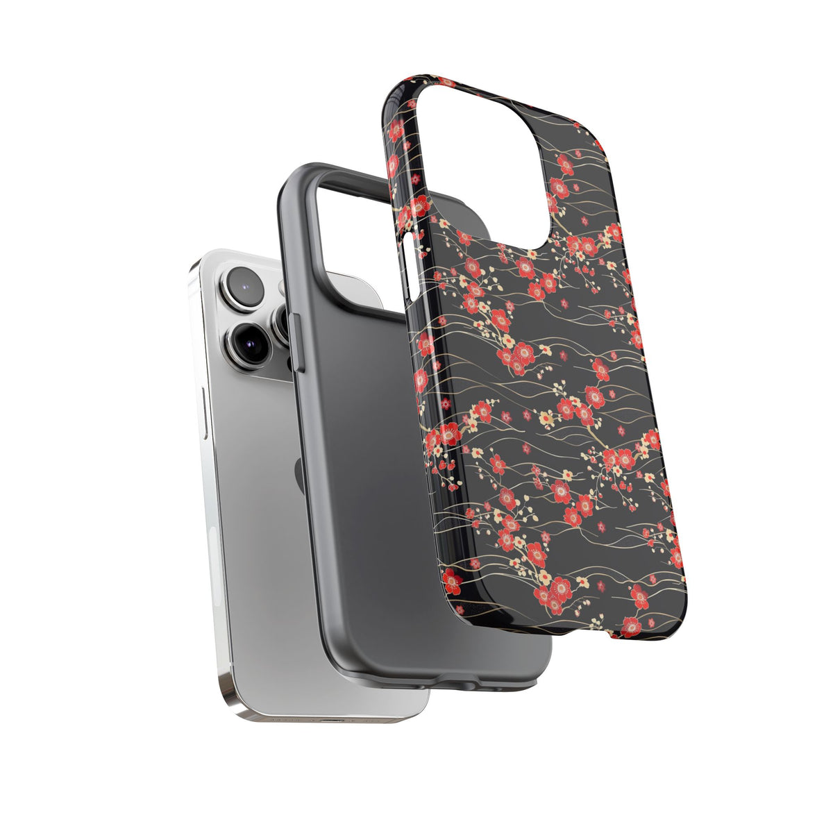 Japanese Pattern Phone Case – Elegant & Timeless Design for Your Phone 041