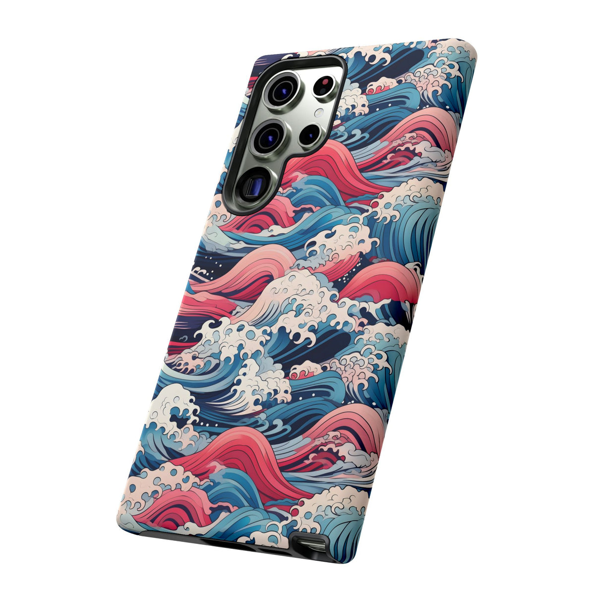 Japanese Waves Phone Case – Embrace Timeless Elegance with Classic Design 3