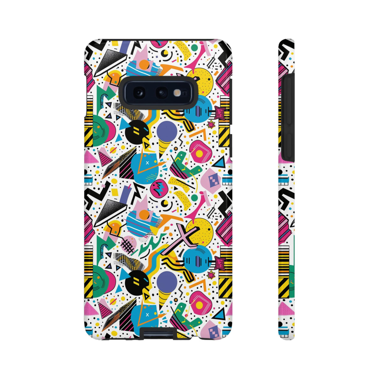 90s Themed Seamless Pattern Phone Case – Embrace Retro Style and Protection 225