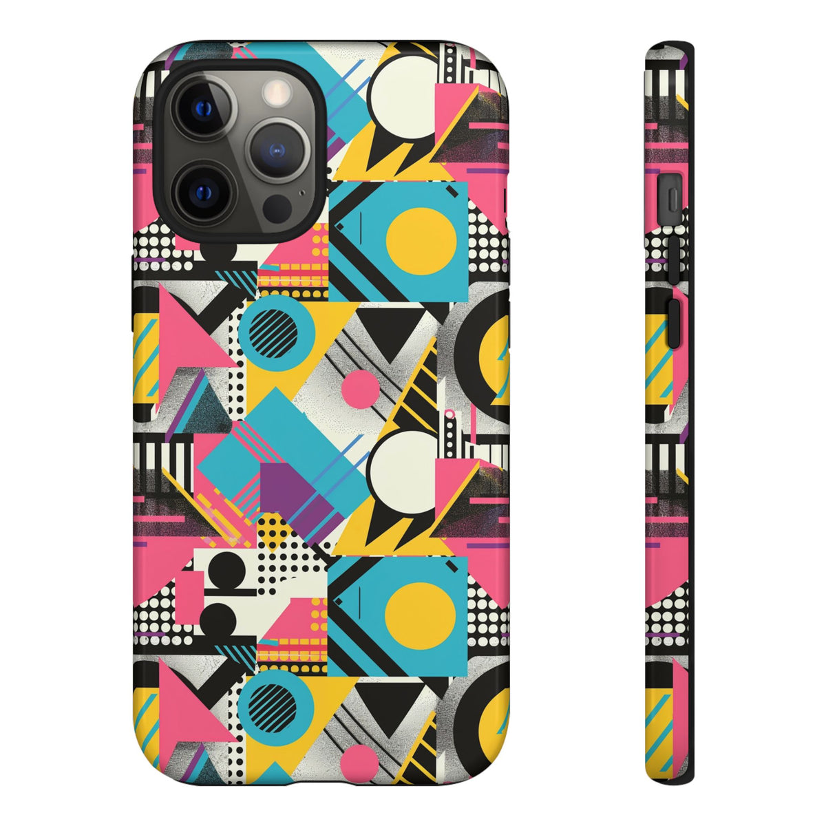 Retro 80s Seamless Phone Case – Vintage Style Meets Modern Protection 156