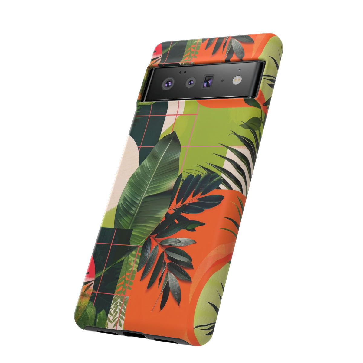 Jungle Collage Phone Case – Vibrant & Durable Nature-Inspired Protection