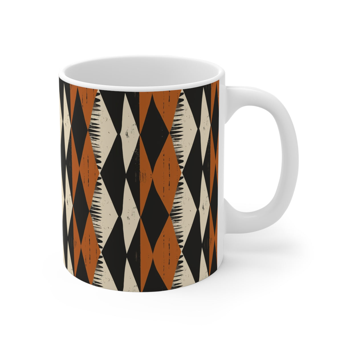 All-Over African Pattern Coffee Mug 654