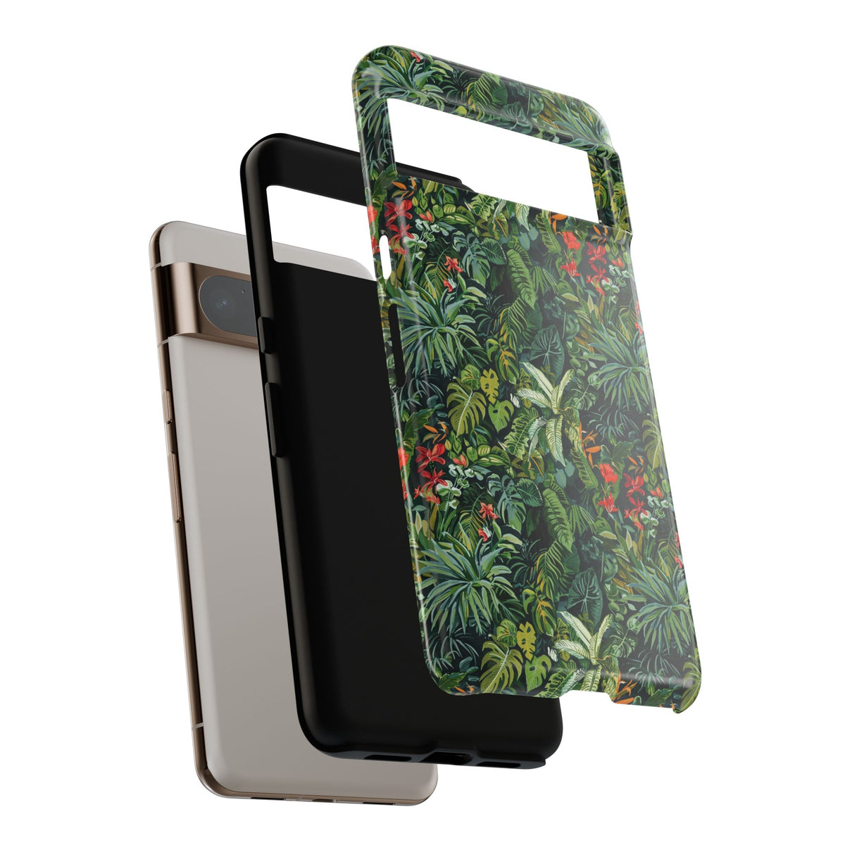 Jungle Pattern Phone Case – Exotic & Lush Design for Your Phone 323