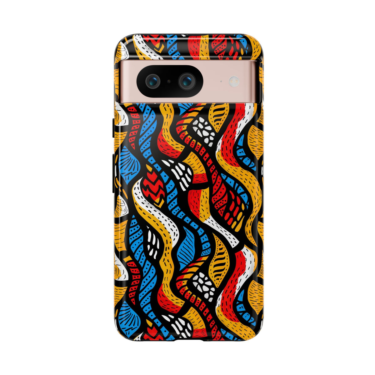 Stylish African Pattern Phone Case – Unique and Vibrant Protection 155