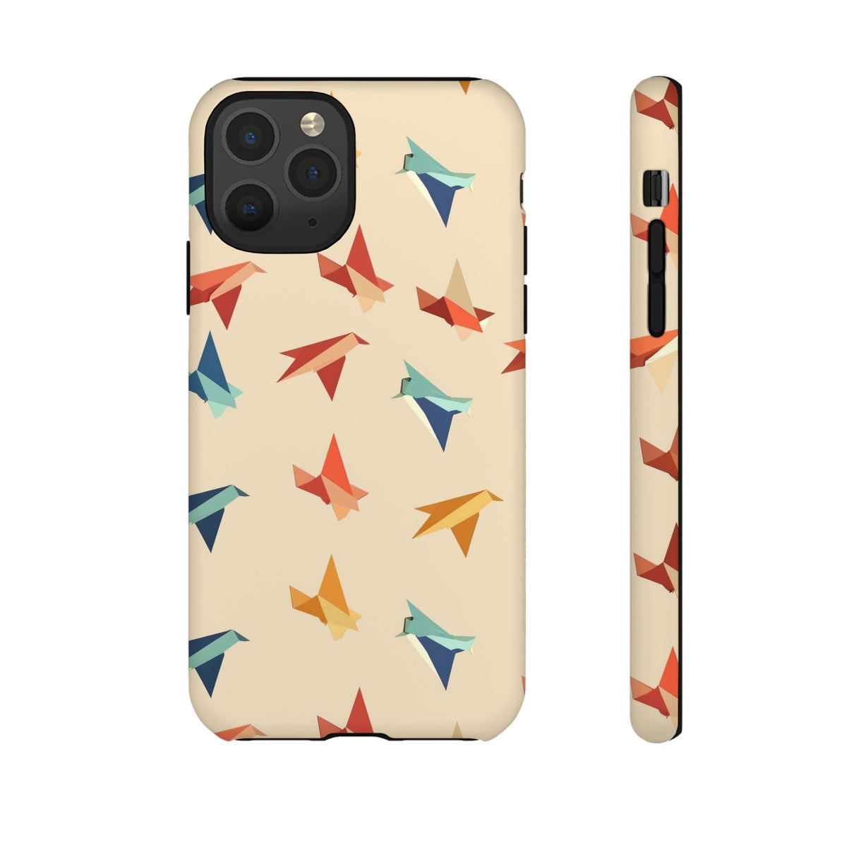 Birds Seamless Pattern Phone Case – Elegant and Timeless Avian Design 4