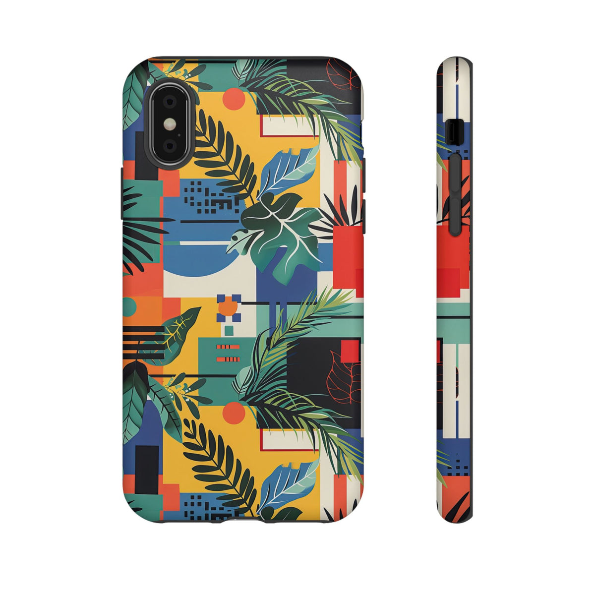 Jungle Collage Phone Case – Vibrant & Durable Nature-Inspired Protection