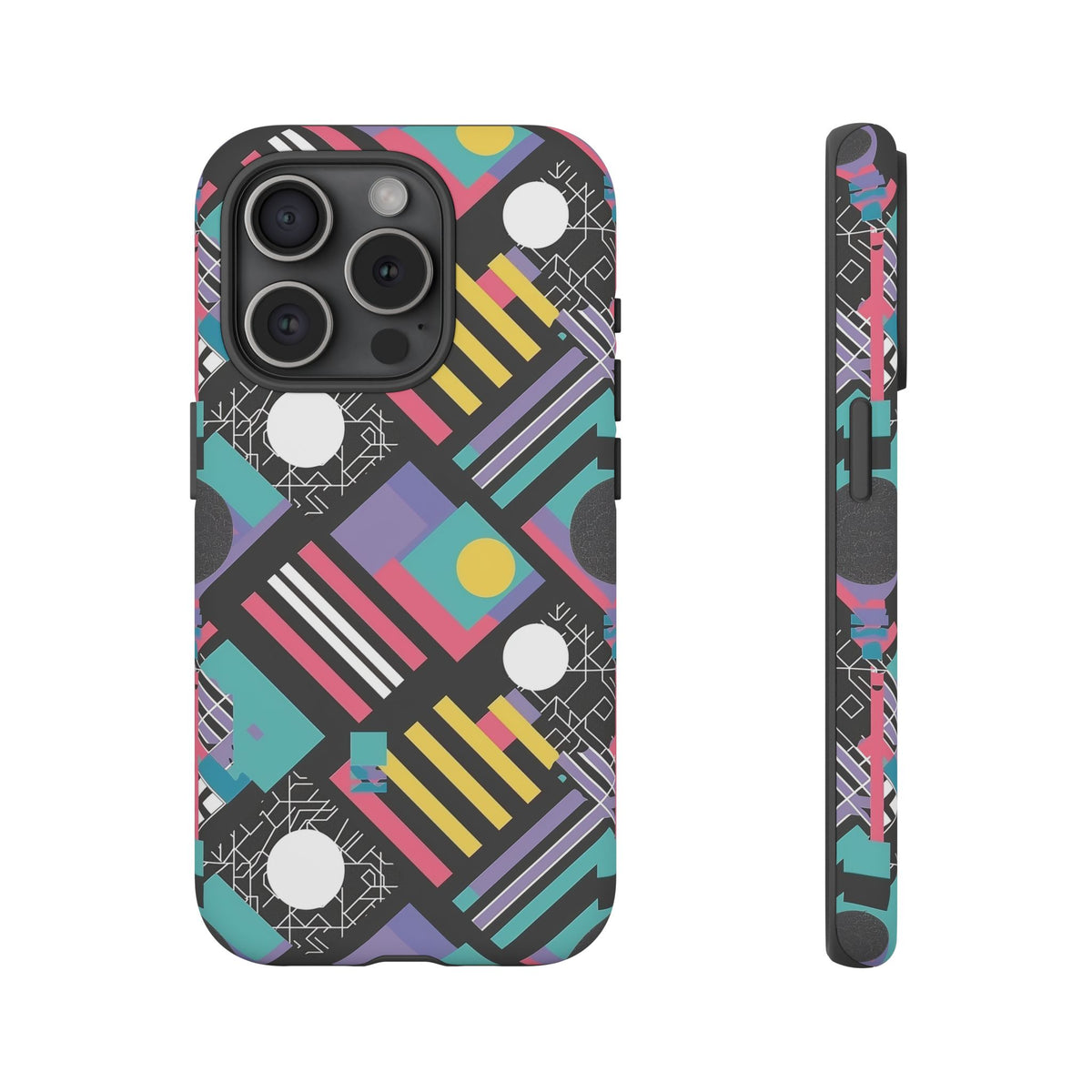 Retro 80s Seamless Phone Case – Vintage Style Meets Modern Protection 142