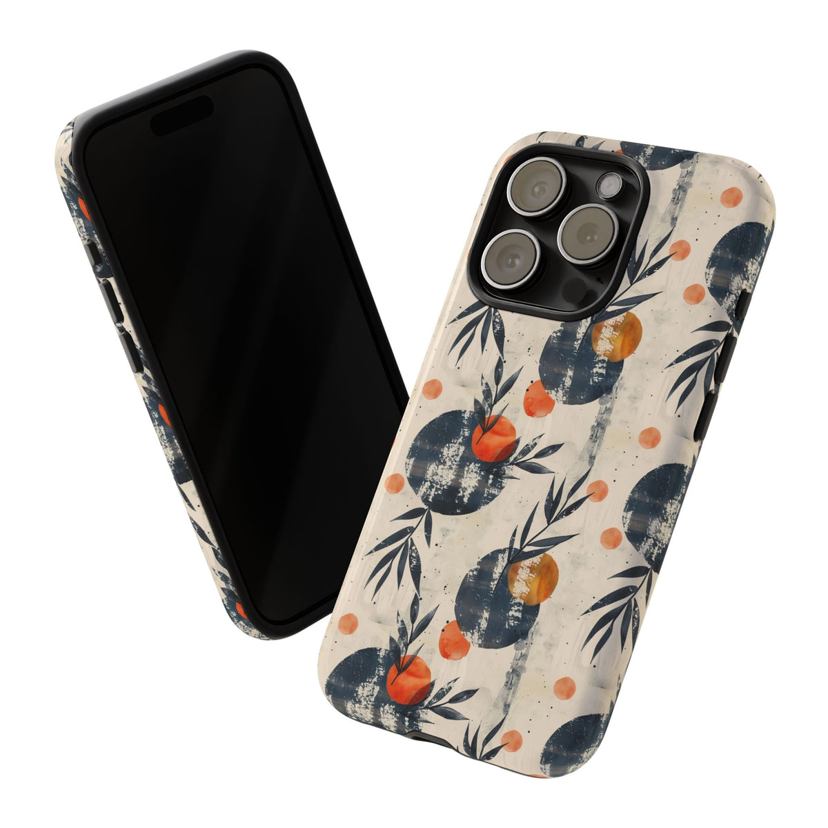 Japanese Pattern Phone Case – Elegant & Timeless Design for Your Phone 088