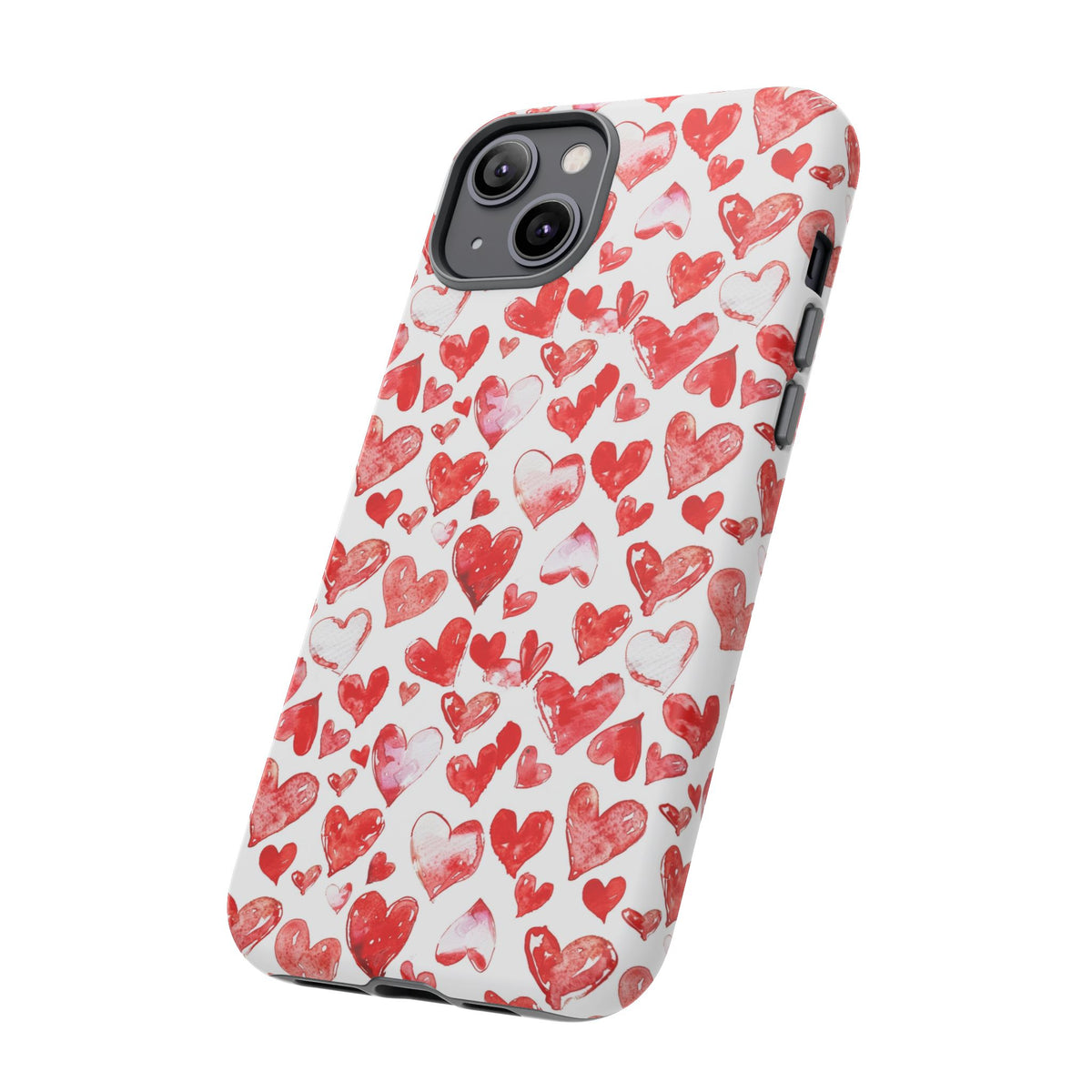 Heart Pattern Phone Case – Stylish & Loving Design for Your Device 813