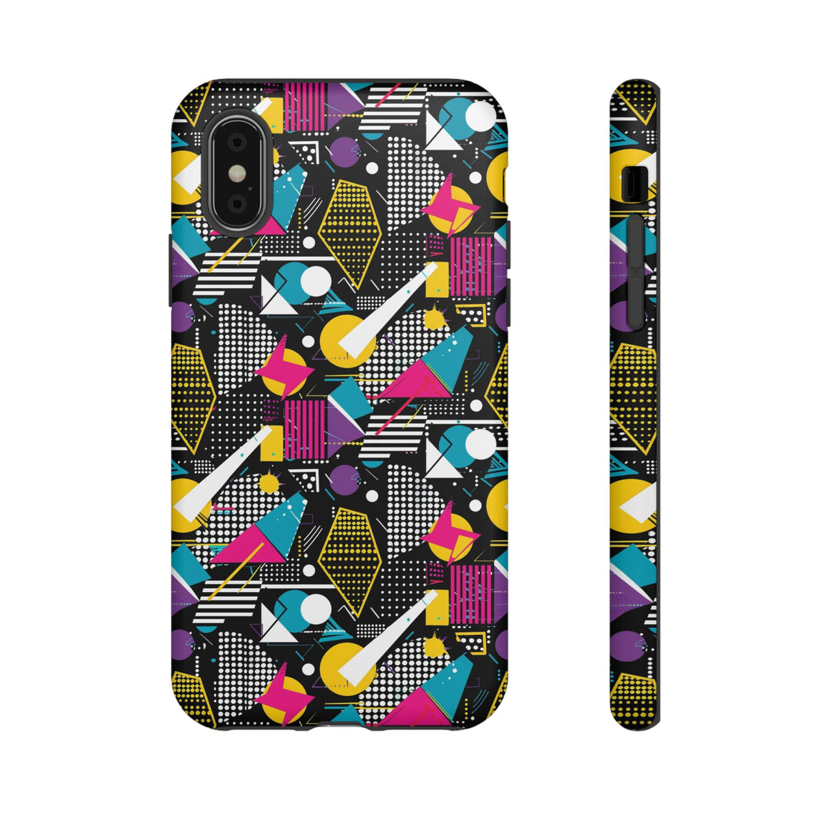 Retro 80s Seamless Phone Case – Vintage Style Meets Modern Protection 173