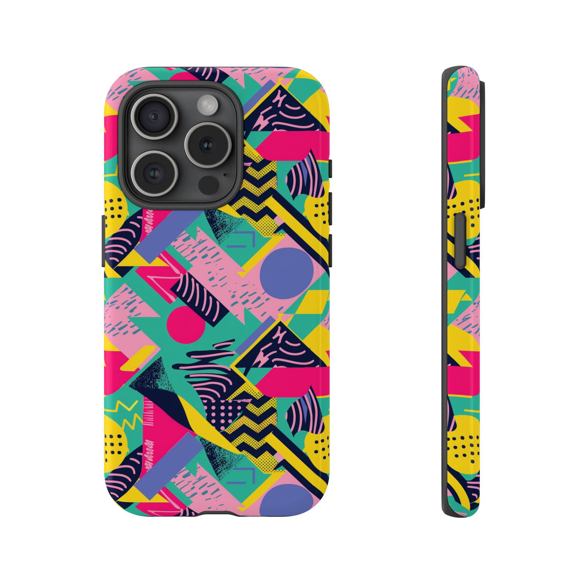 Retro 80s Seamless Phone Case – Vintage Style Meets Modern Protection 078