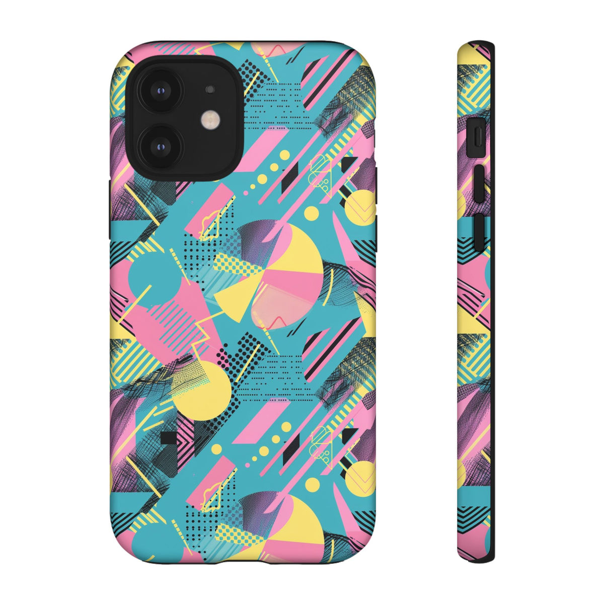 Retro 80s Seamless Phone Case – Vintage Style Meets Modern Protection 083