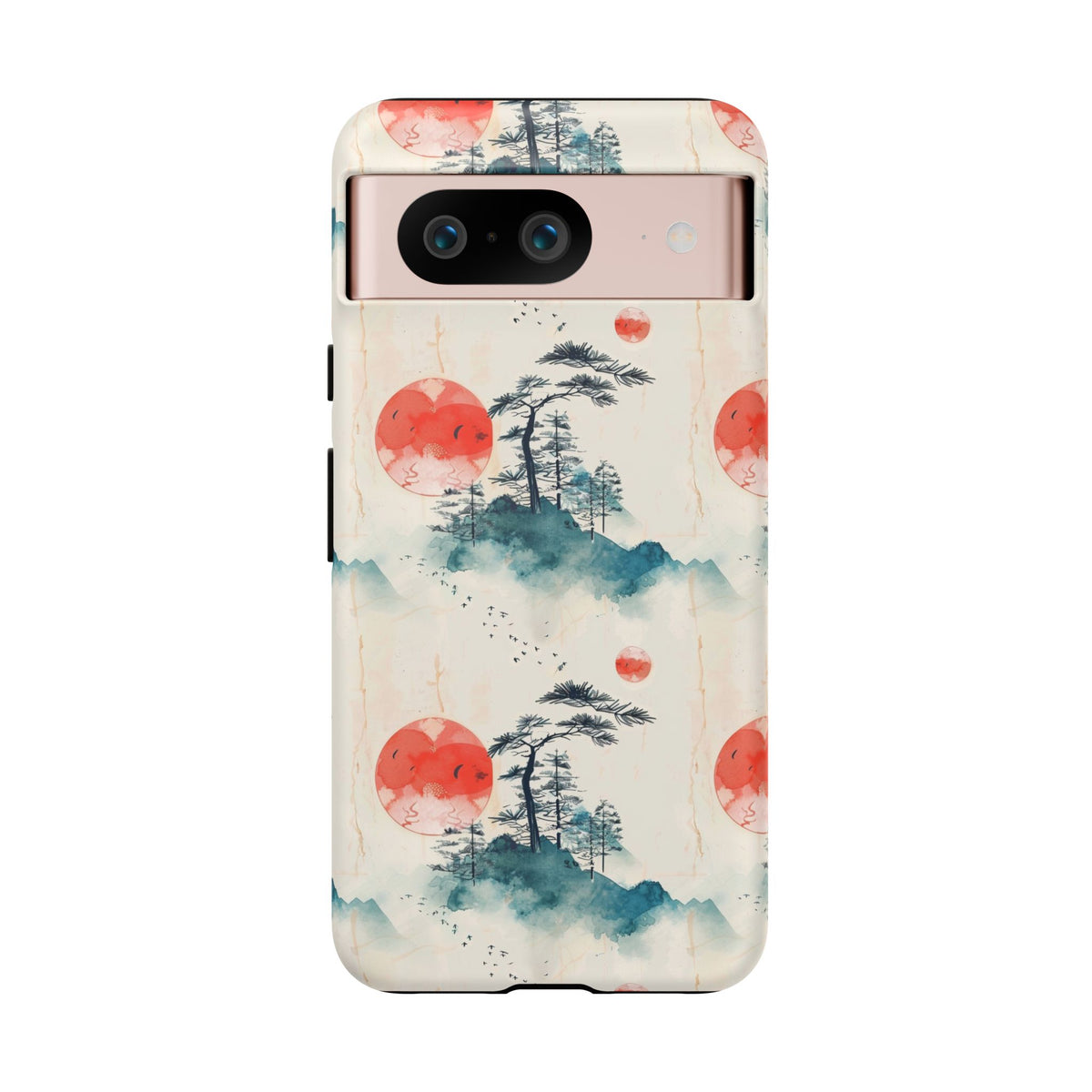 Japanese Pattern Phone Case – Elegant & Timeless Design for Your Phone 055