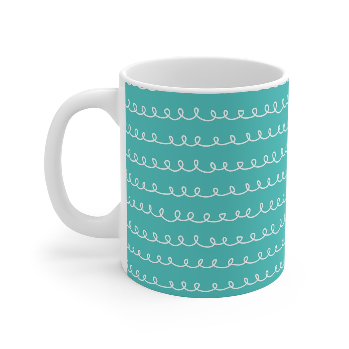 Cute Abstract Doodle Coffee Mug – Fun and Whimsical Drinkware 5