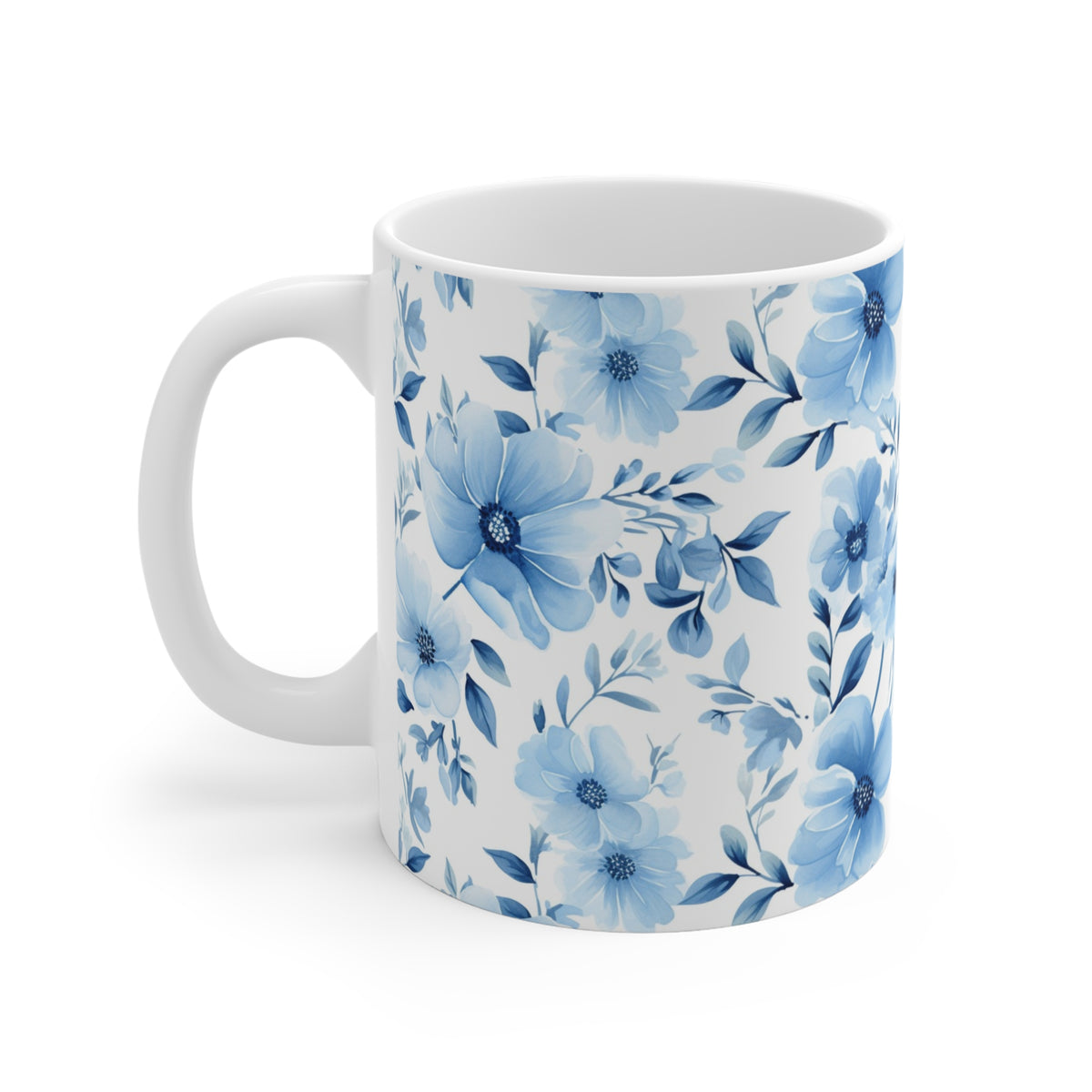 Various Watercolor Design All Over Coffee Mug – Unique Artistic Ceramic Coffee Cup 201