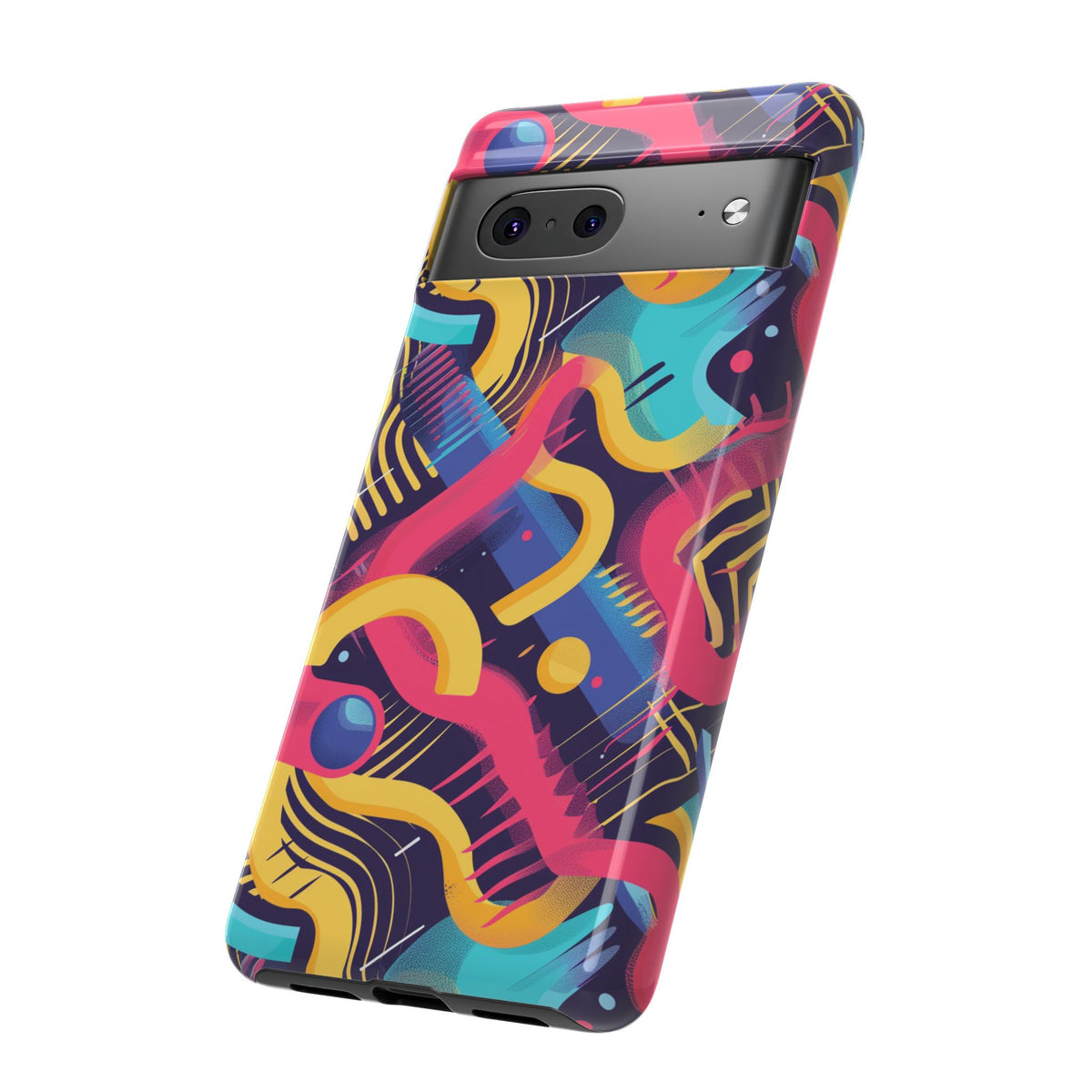 Retro 80s Seamless Phone Case – Vintage Style Meets Modern Protection 2