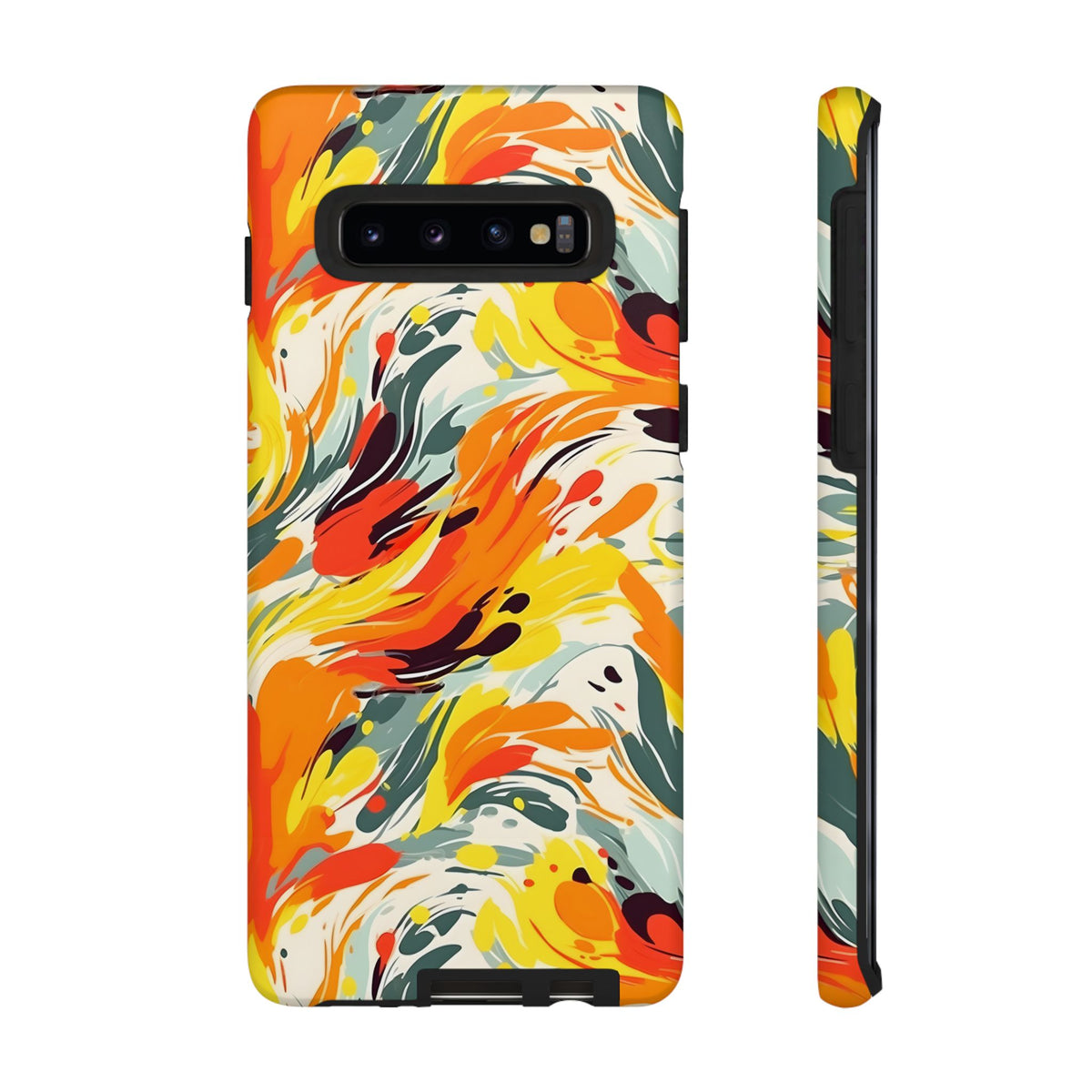 Abstract Painting Design Phone Case – Modern Art-Inspired Phone Cover 5