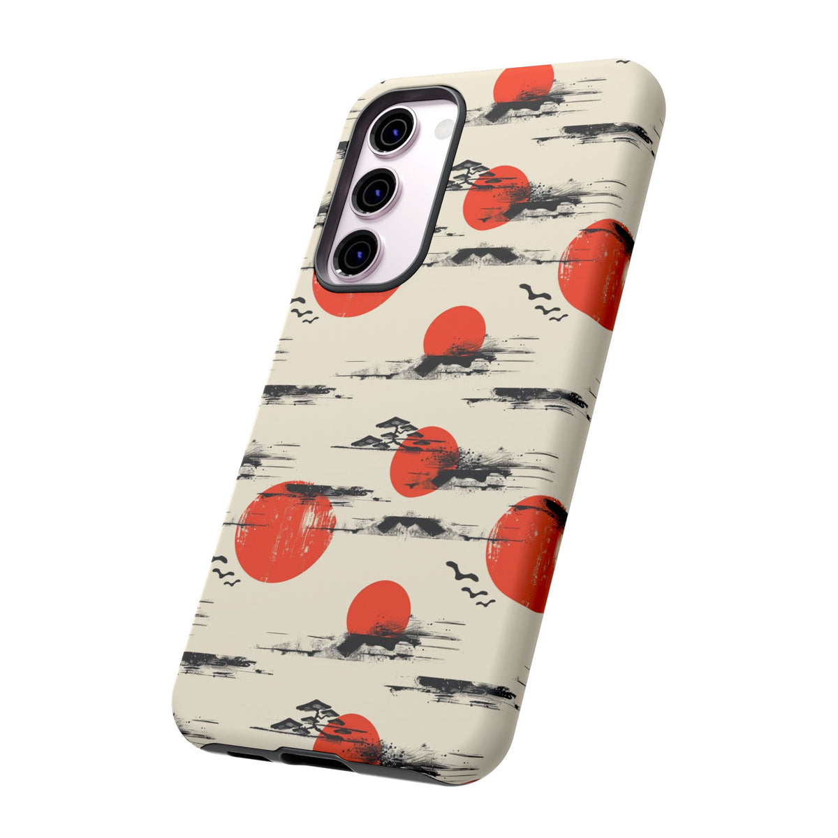 Japanese Pattern Phone Case – Elegant & Timeless Design for Your Phone 077