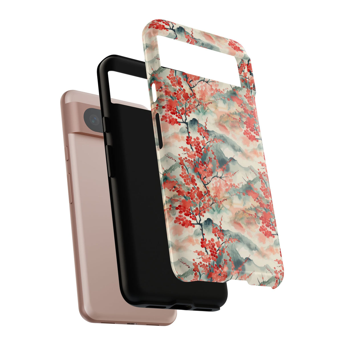 Japanese Pattern Phone Case – Elegant & Timeless Design for Your Phone 462