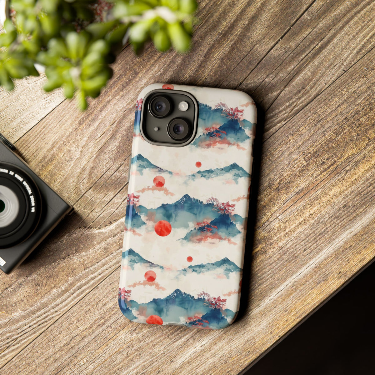 Japanese Pattern Phone Case – Elegant & Timeless Design for Your Phone 477