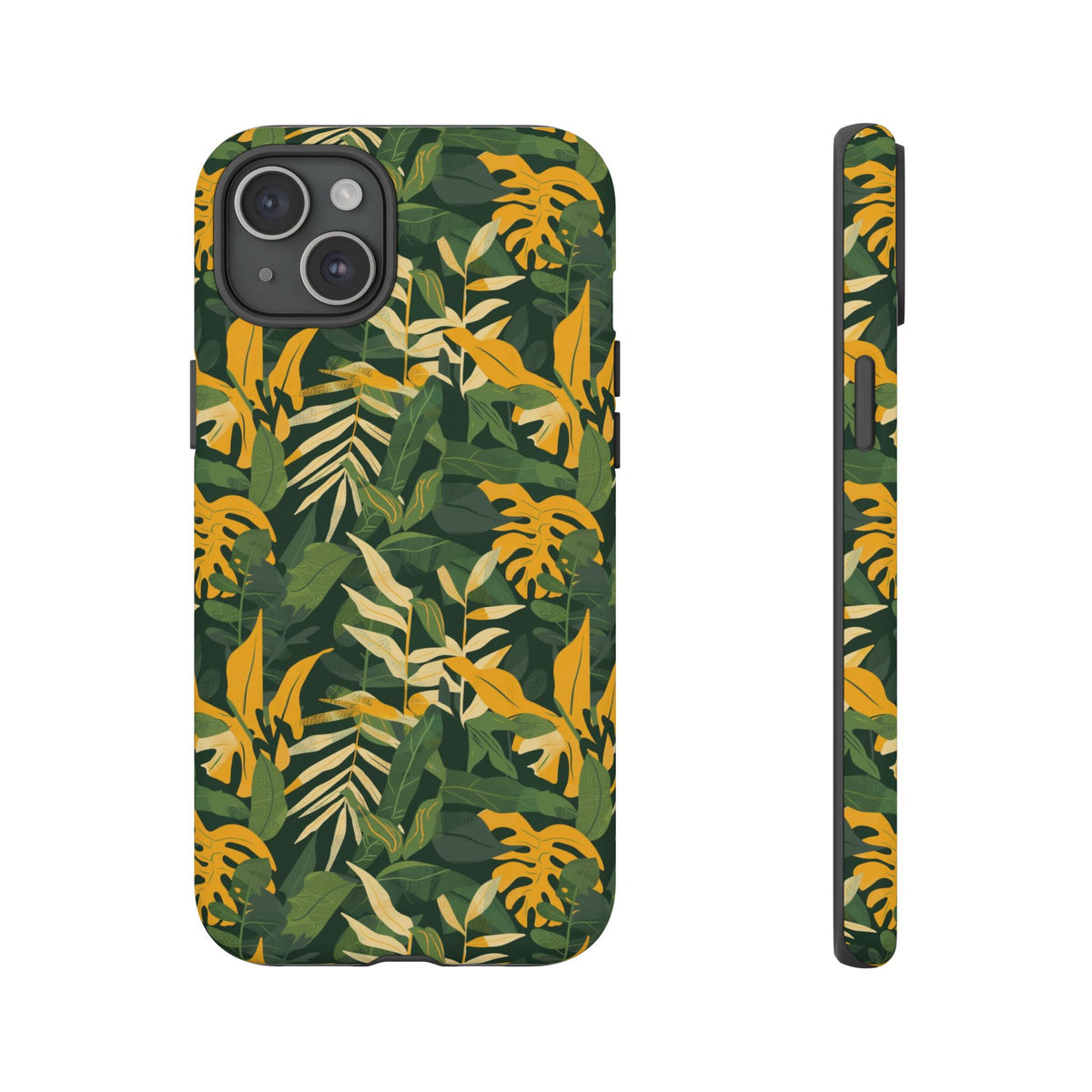 Jungle Pattern Phone Case – Exotic & Lush Design for Your Phone 347