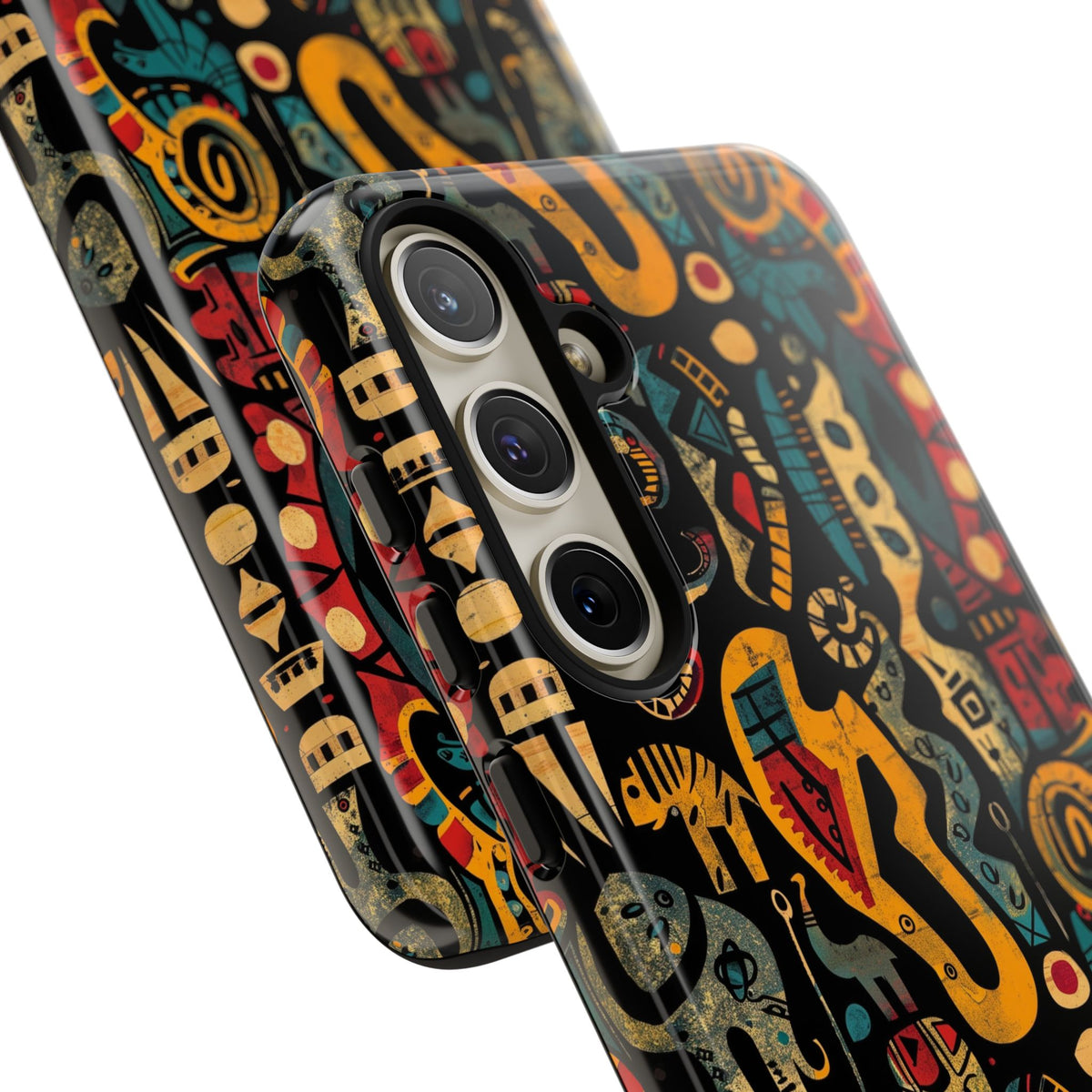 Stylish African Pattern Phone Case – Unique and Vibrant Protection 153