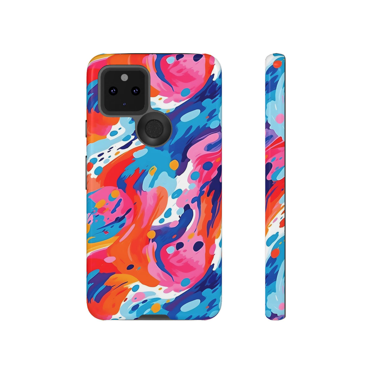 Abstract Painting Design Phone Case – Modern Art-Inspired Phone Cover 4