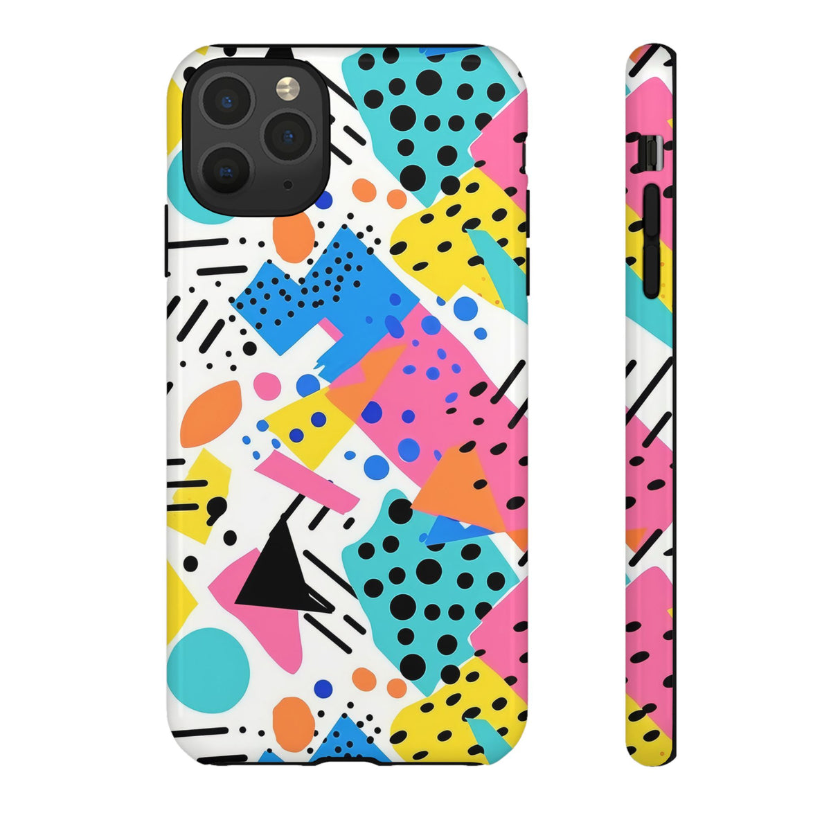 Bright Summer Memphis Design Phone Case – Vibrant and Playful Phone Cover