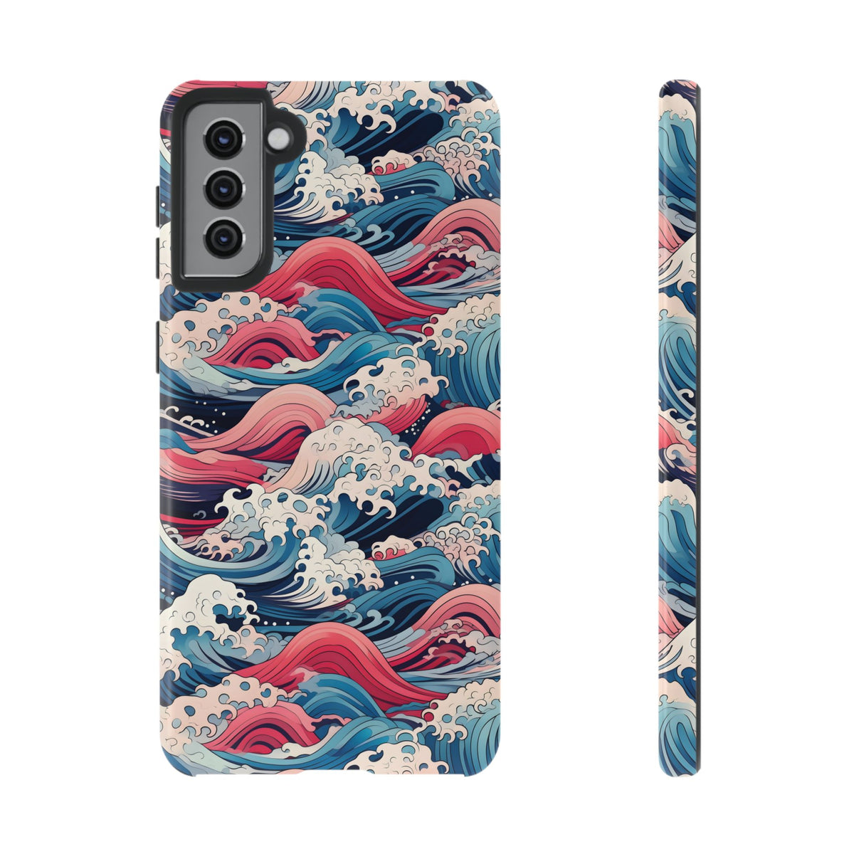 Japanese Waves Phone Case – Embrace Timeless Elegance with Classic Design 3